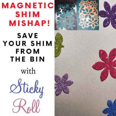 Cut in to your Magnetic Sheet? Save your shim from the bin with Sticky Roll
