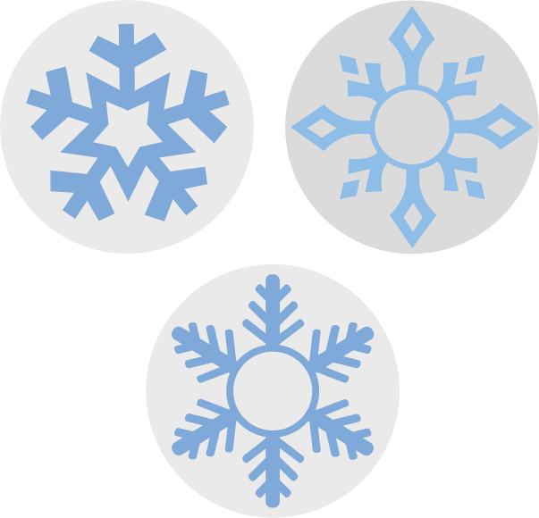 Snowflake Monogram Frames SVG / Cutting File Set – Wild Spider Designs