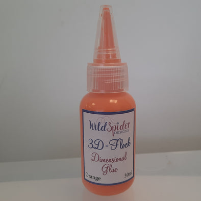 3D-Flock Dimensional Glue - Orange